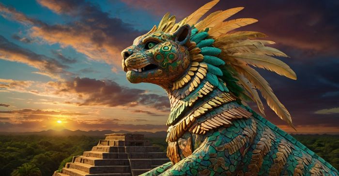 Quetzalcóatl – A serpente emplumada da Mesoamérica