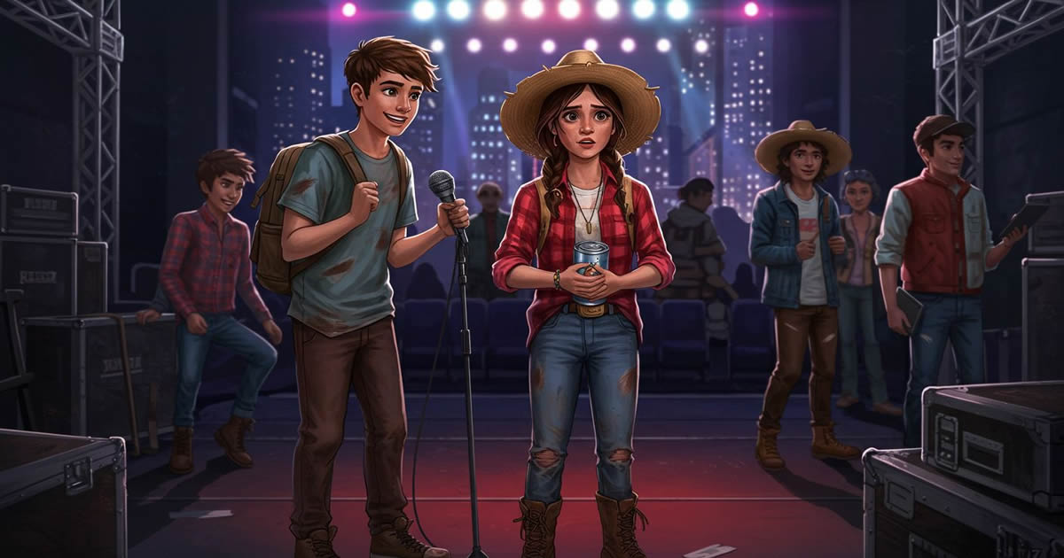 O palco e a incerteza