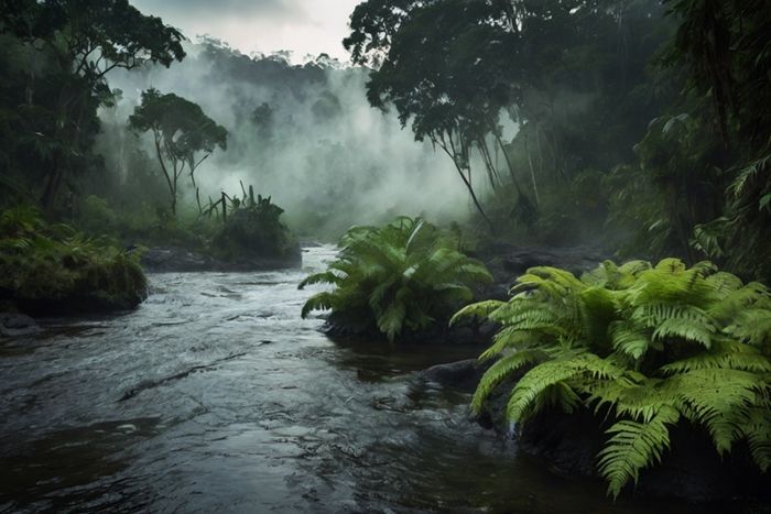 Rio do Fogo – O Boiling River, Peru Rio do Fogo – O Boiling River, Peru