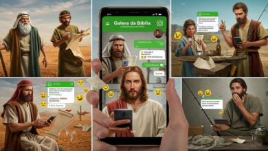 Se a Bíblia fosse um grupo do WhatsApp, essas mensagens causariam briga 7