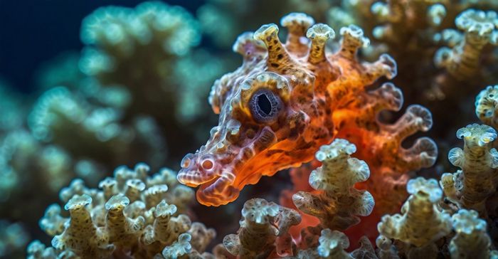 Cavalo-Marinho Pigmeu (Hippocampus bargibanti)