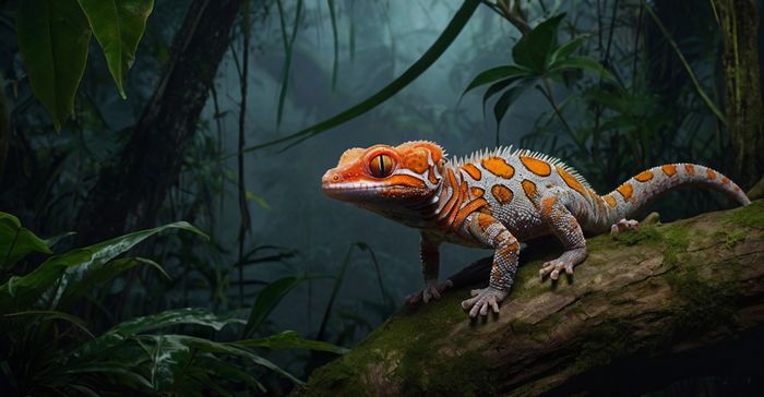 Lagartixa Tokay (Gekko gecko)