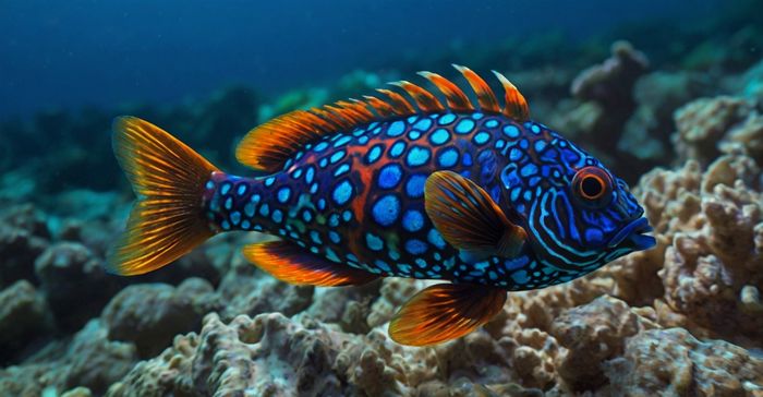 Peixe-Mandarim – O arco-íris em movimento