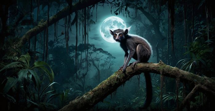 Lêmure do Aye-Aye — O Espectro de Madagascar