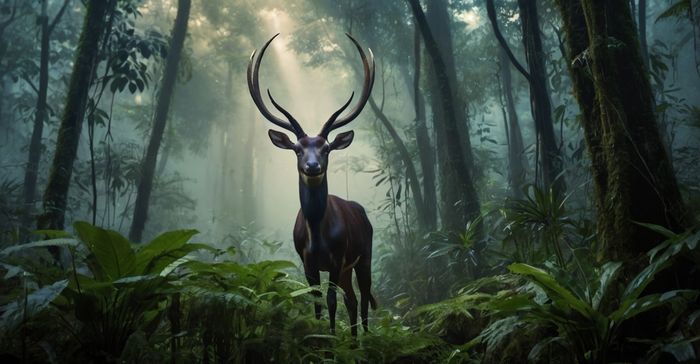 Saola — O Unicórnio Asiático (Vietnã e Laos)