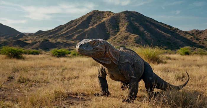 Dragão-de-Komodo — O Último Gigante (Indonésia)