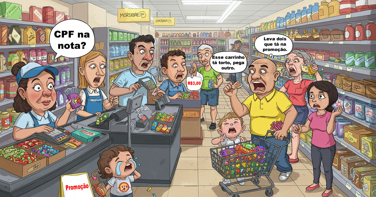 42 coisas que todo brasileiro já ouviu no mercado