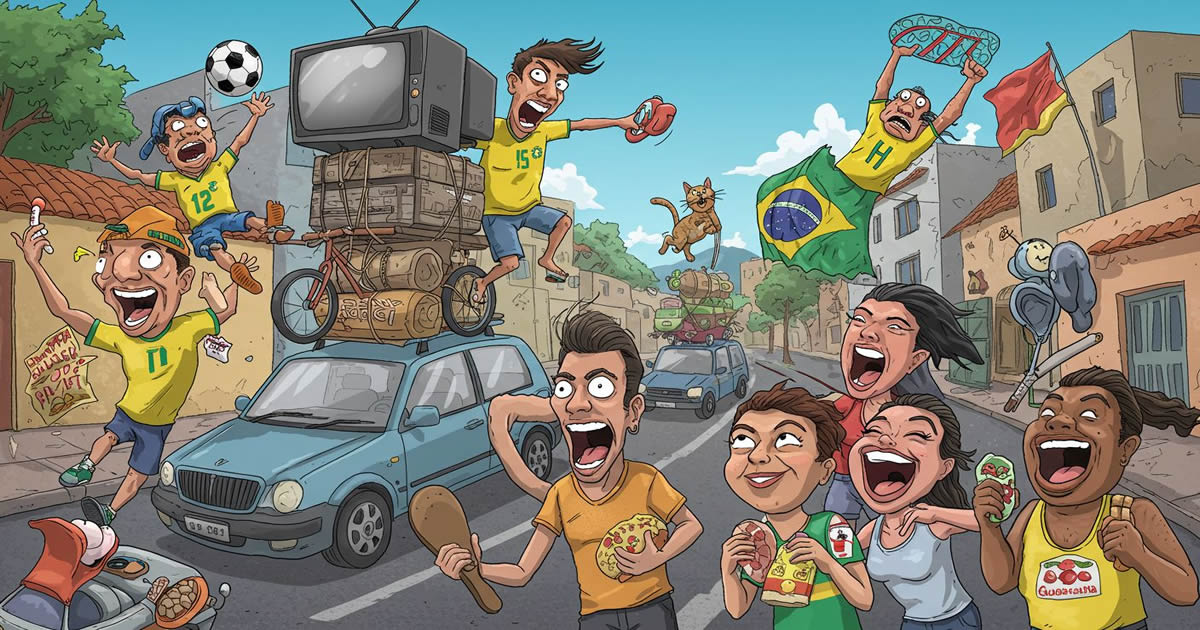 42 provas de que o brasileiro nasceu para criar memes