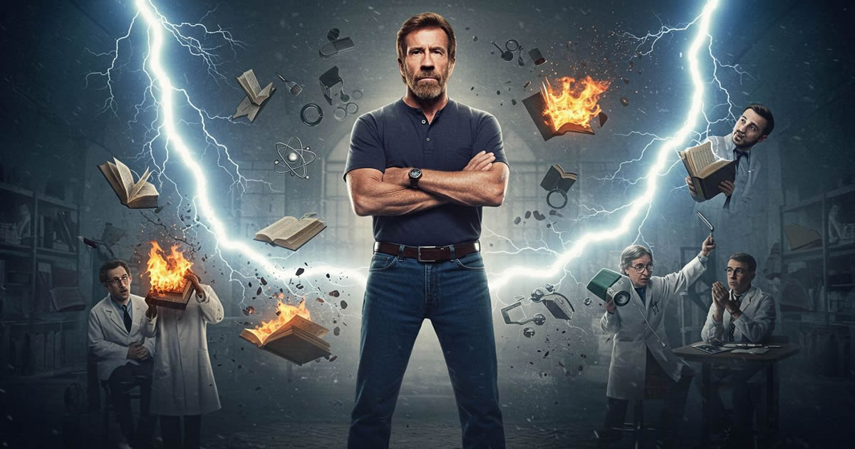 50 verdades de Chuck Norris que a ciência não consegue explicar