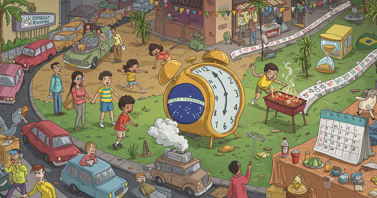 52 provas de que o tempo passa diferente no Brasil