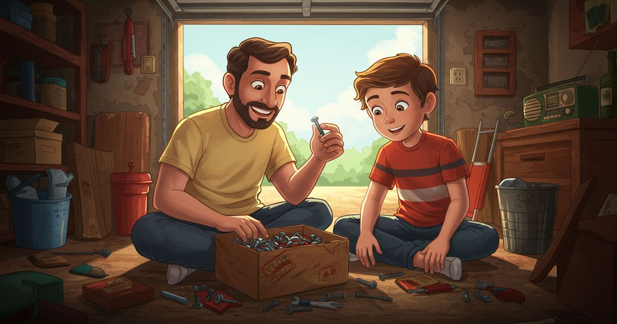 A caixa de parafusos e o jogo da virada