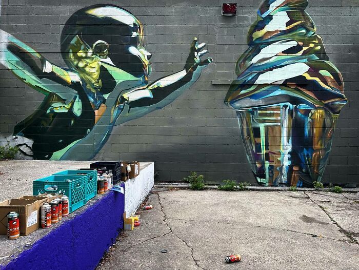 Alexander “Vizsla” Bacon: o muralista que transforma cidades em sonhos (34 fotos) 23