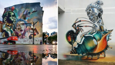 Alexander “Vizsla” Bacon: o muralista que transforma cidades em sonhos (34 fotos) 50
