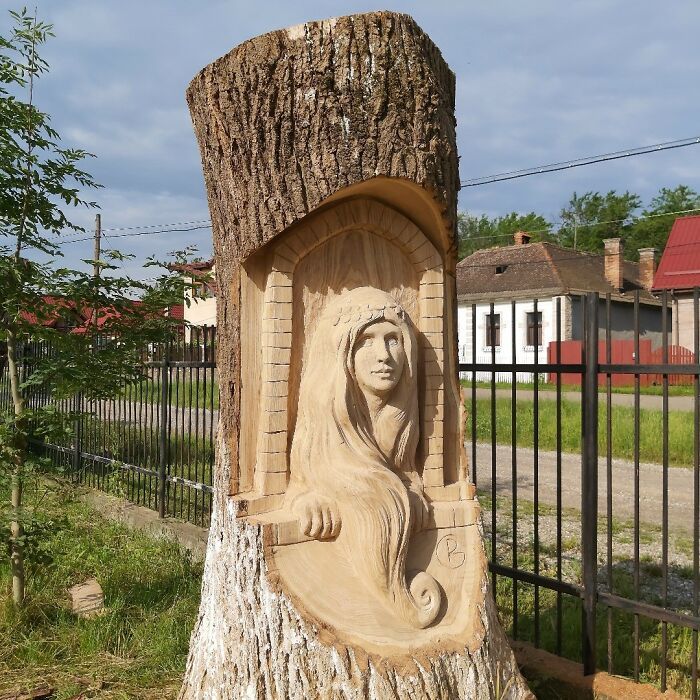Artista romeno transforma tocos de árvores em esculturas incríveis com motosserra (20 fotos) 13 Artista romeno transforma tocos de árvores em esculturas incríveis com motosserra (20 fotos) 13