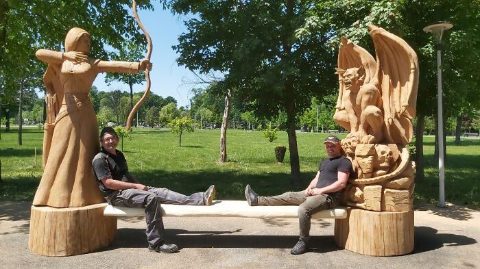Artista romeno transforma tocos de árvores em esculturas incríveis com motosserra (20 fotos) 15 Artista romeno transforma tocos de árvores em esculturas incríveis com motosserra (20 fotos) 15