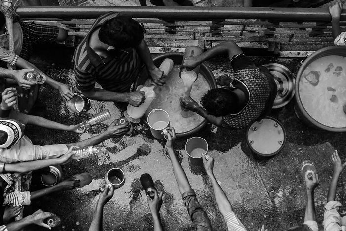 Ayanava Sil: a poesia da fotografia de rua em preto e branco (30 fotos) 22