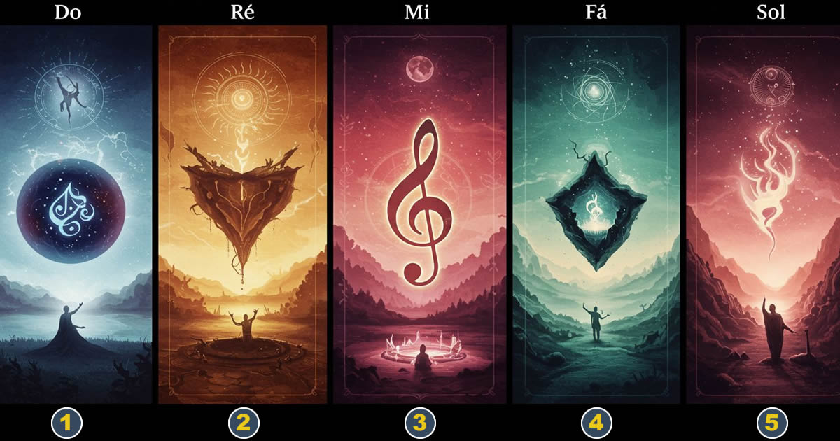 Escolha uma nota musical e descubra qual vibração sua alma transmite hoje