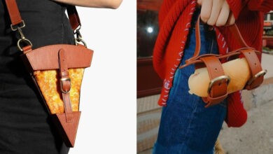 Nik Bentel transforma objetos do dia a dia em bolsas estilosas e esquisitamente desejáveis (30 fotos) 10