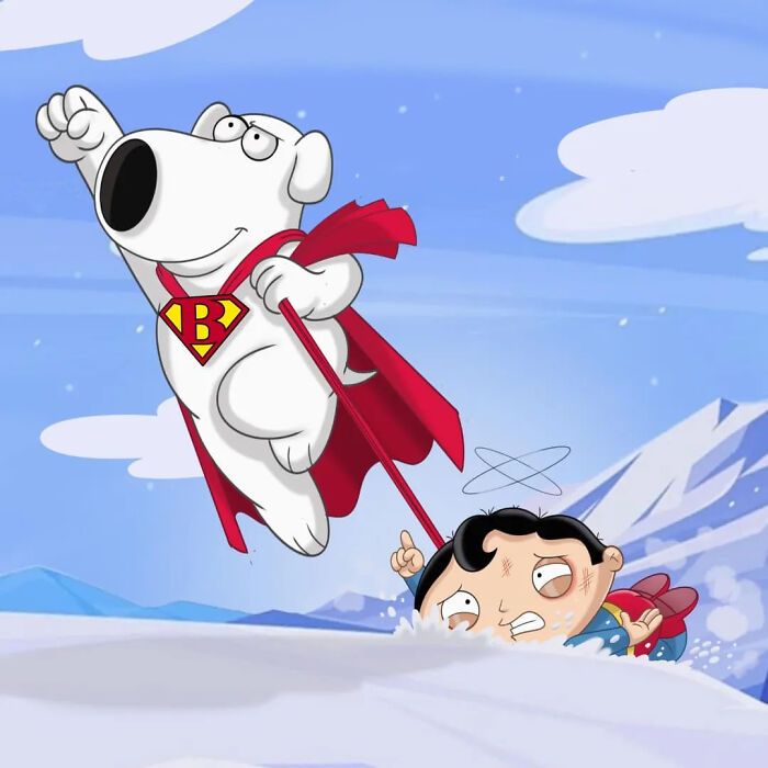 Quando personagens de mundos diferentes se encontram: o universo criativo de Richietoons (42 fotos) 7