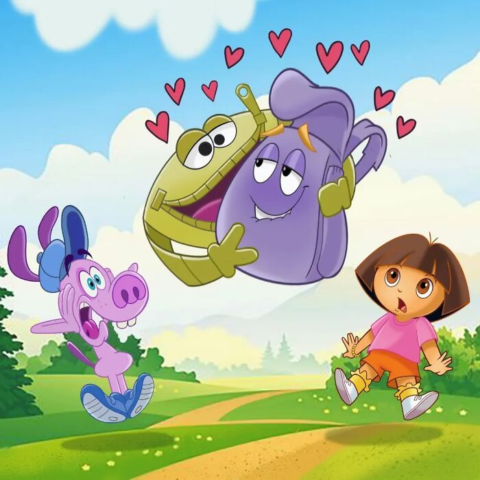 Quando personagens de mundos diferentes se encontram: o universo criativo de Richietoons (42 fotos) 27