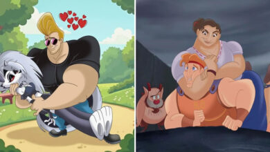 Quando personagens de mundos diferentes se encontram: o universo criativo de Richietoons (42 fotos) 10