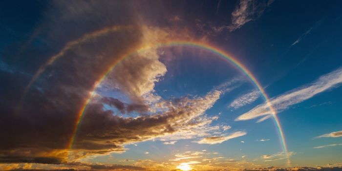 O arco-íris de fogo