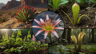 10 plantas tão estranhas que parecem vivas (E algumas até comem carne!) 8