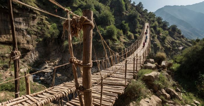 Ponte de Ghasa – Nepal