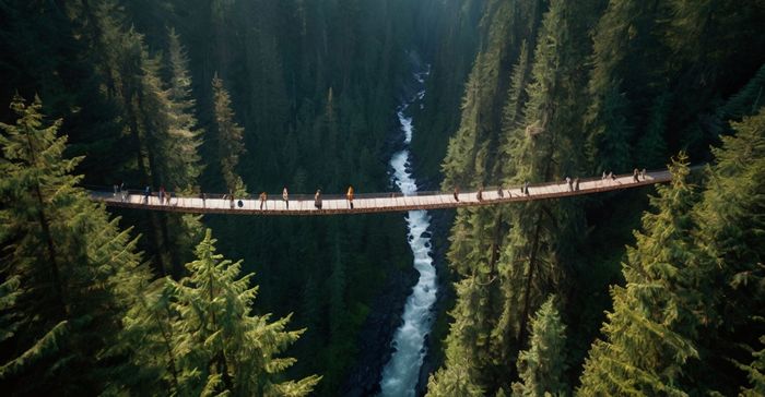 Ponte Capilano – Canadá