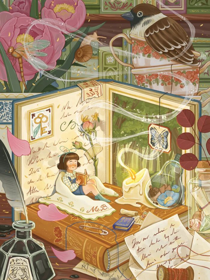 A delicadeza colorida da arte de Martina Brancato (32 fotos) 31