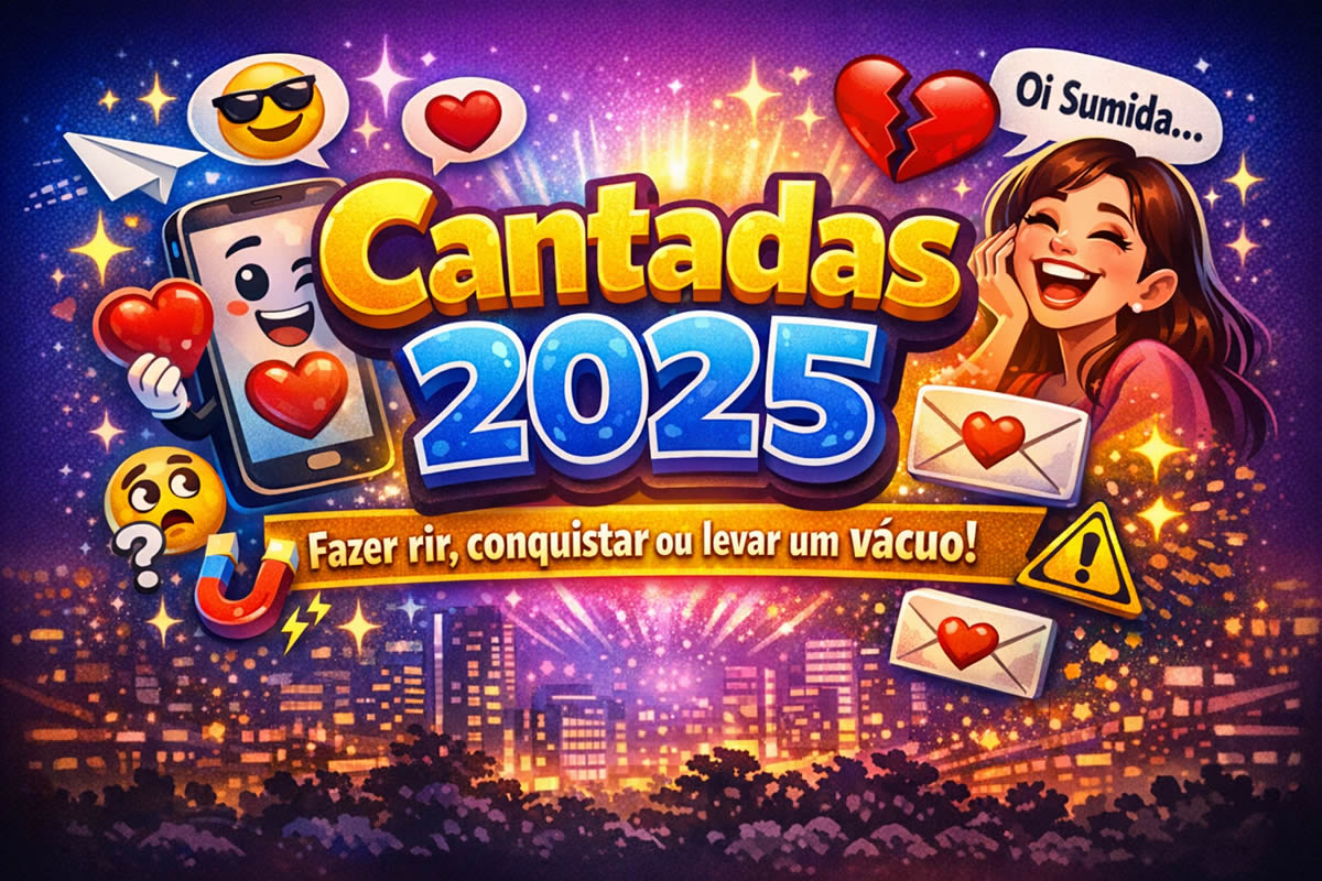 62 cantadas para 2025: as mais engraçadas, criativas e ousadas da internet