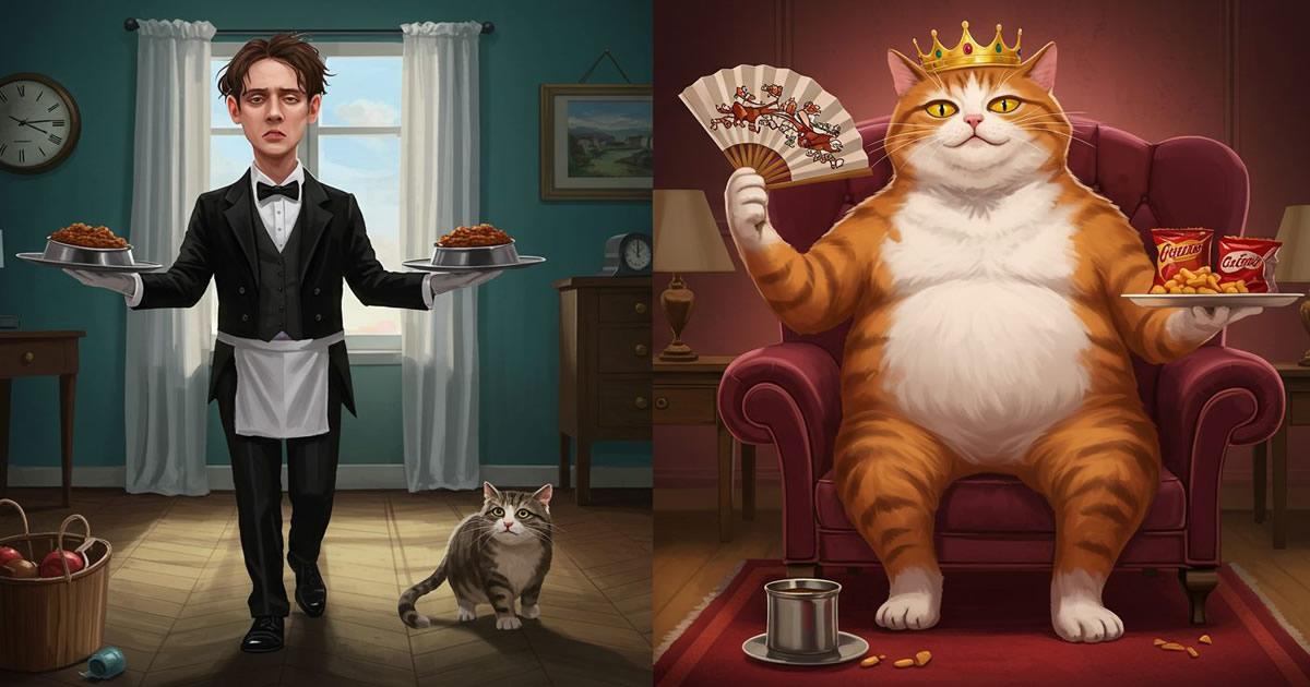 Dilema do gato supremo: quem serviria quem?