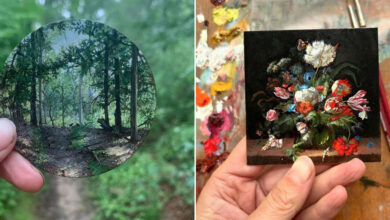 Dina Brodsky: a arte grandiosa em pequenos formatos (32 fotos) 5