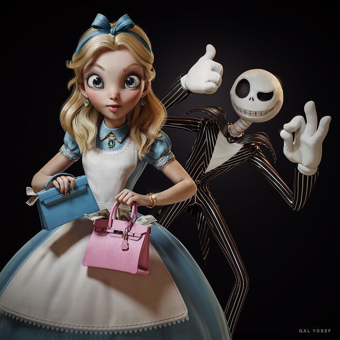 Gal Yosef: quando desenhos da infância invadem o mundo do luxo e da moda (30 fotos) 9