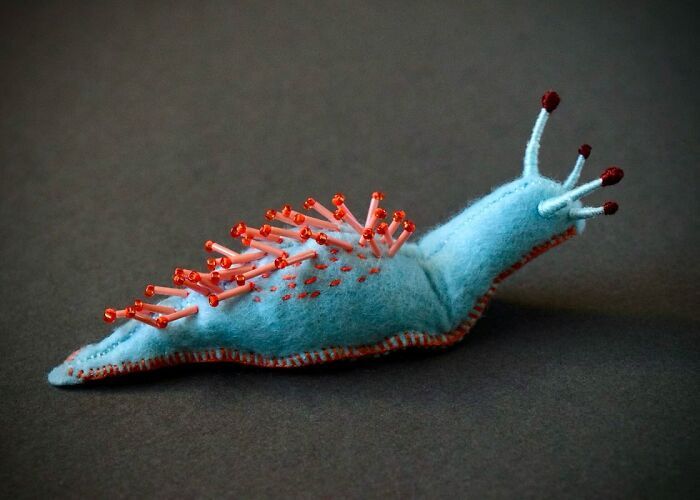 Hiné Mizushima: esculturas de feltro que misturam fofura e estranheza (35 fotos) 2