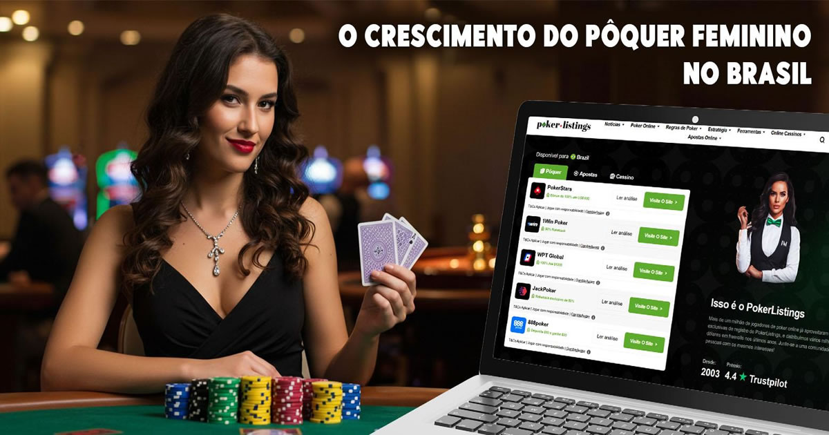 O crescimento do pôquer feminino no Brasil