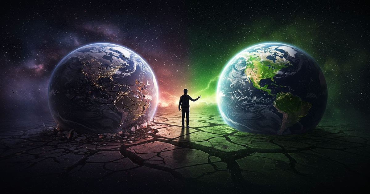 O dilema do planeta perfeito: você salvaria a Terra ou recomeçaria do zero?