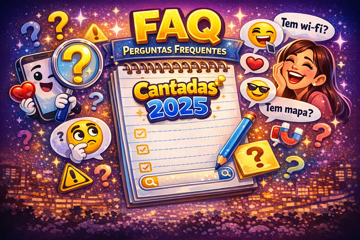 Perguntas frequentes sobre cantadas para 2025 Perguntas frequentes sobre cantadas para 2025