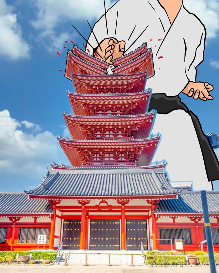 Robin Yayla: quando ilustrações transformam ruas e prédios em cenários de pura imaginação (29 fotos) 5