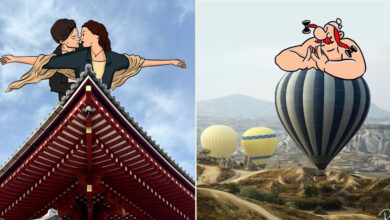 Robin Yayla: quando ilustrações transformam ruas e prédios em cenários de pura imaginação (29 fotos) 10