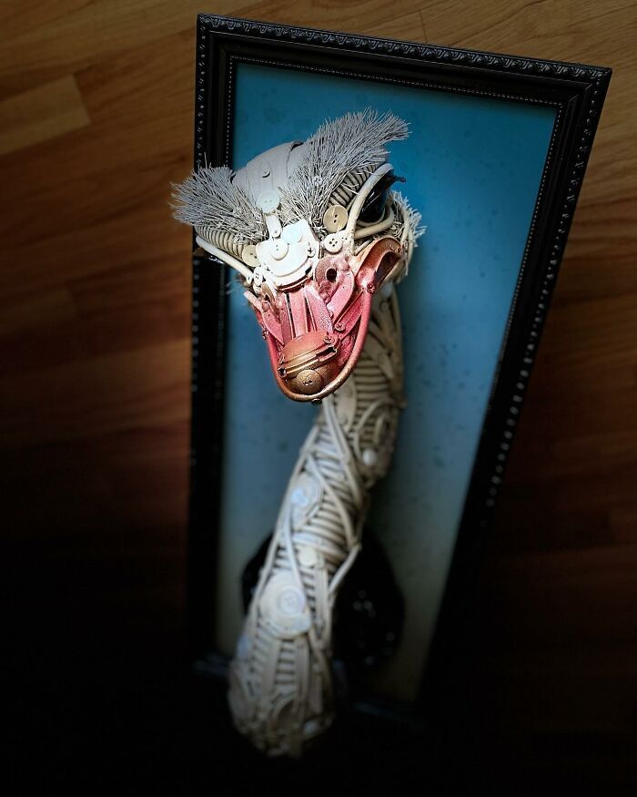 Sugarfox: a artista que transforma sucata em esculturas de tirar o fôlego (30 fotos) 7