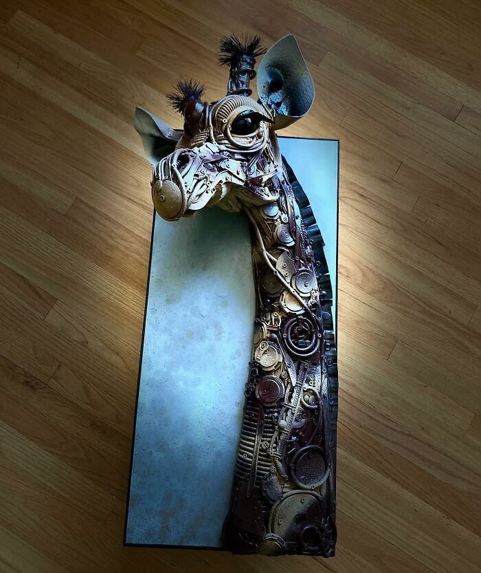 Sugarfox: a artista que transforma sucata em esculturas de tirar o fôlego (30 fotos) 8