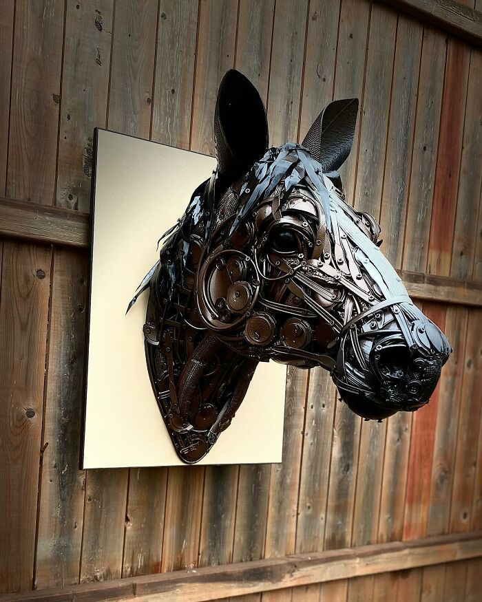 Sugarfox: a artista que transforma sucata em esculturas de tirar o fôlego (30 fotos) 15