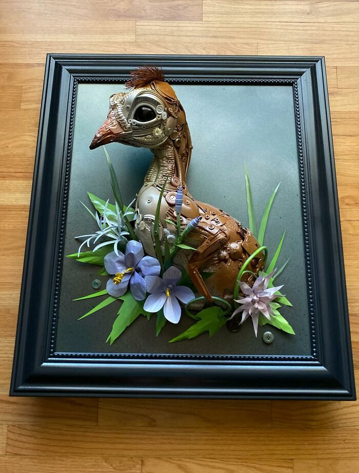 Sugarfox: a artista que transforma sucata em esculturas de tirar o fôlego (30 fotos) 26