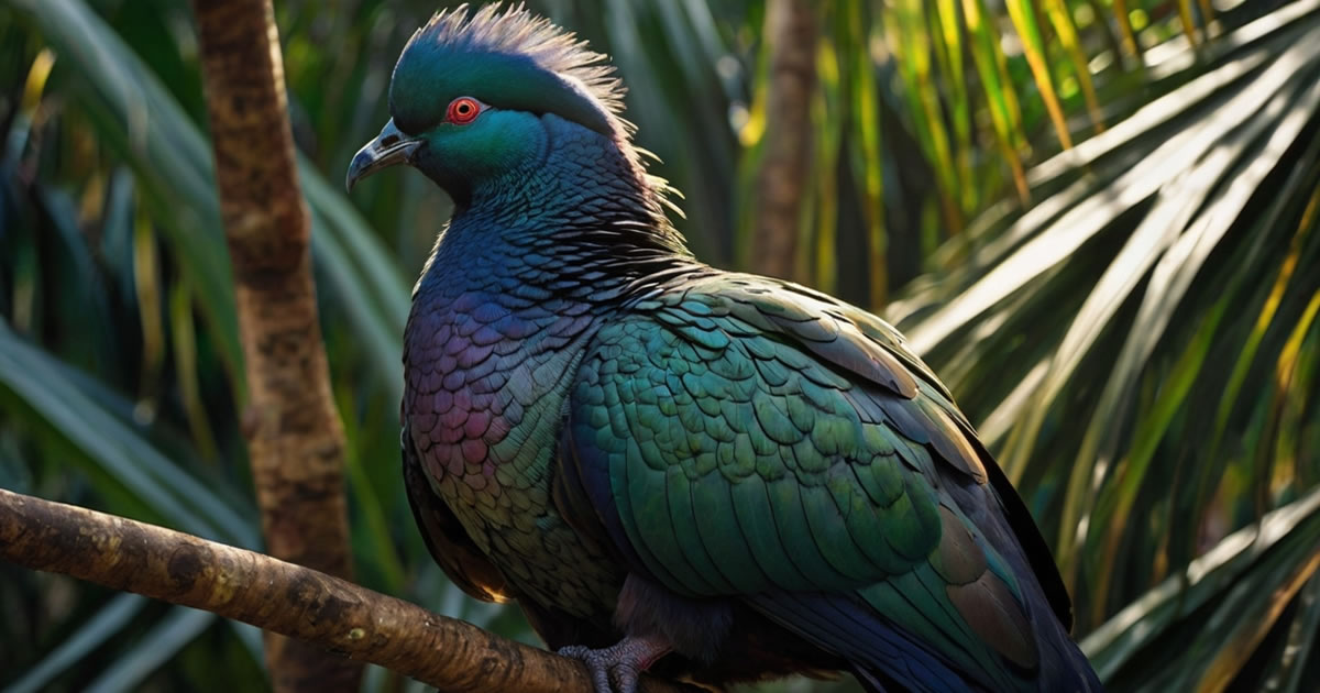 A pomba-de-nicobar – A prima viva do dodô