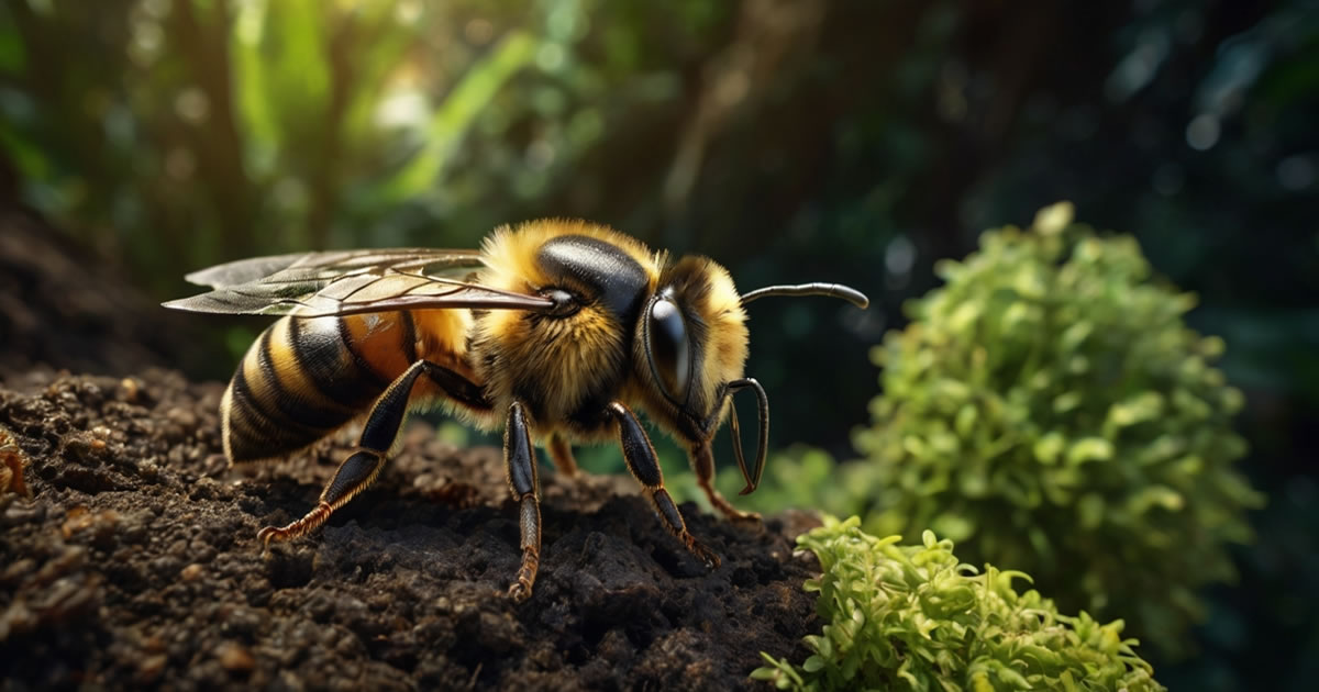 A abelha gigante de Wallace – O inseto do tamanho de um polegar