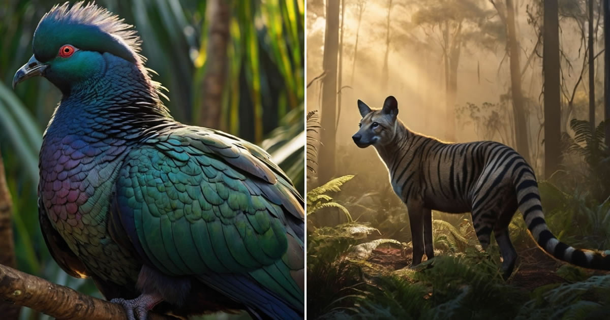 10 animais que foram dados como extintos… Mas reapareceram!