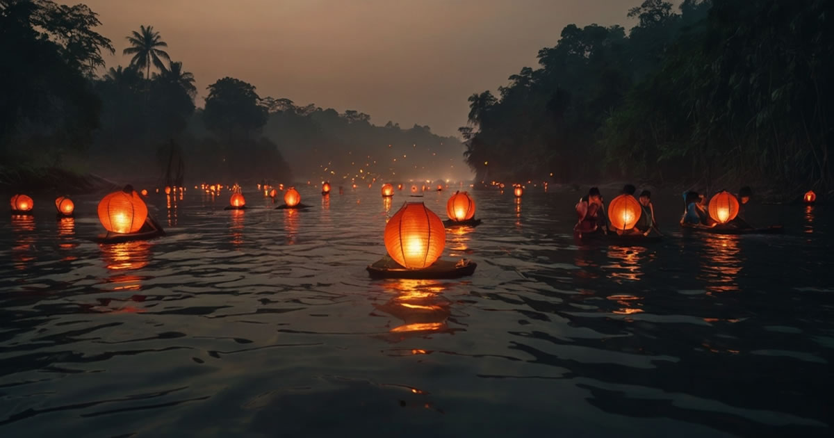 As bolas de fogo de Naga – O mistério que o rio solta