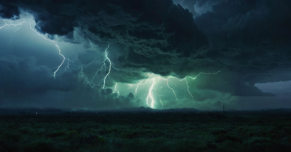 Relâmpagos verdes – O mistério das tempestades luminosas