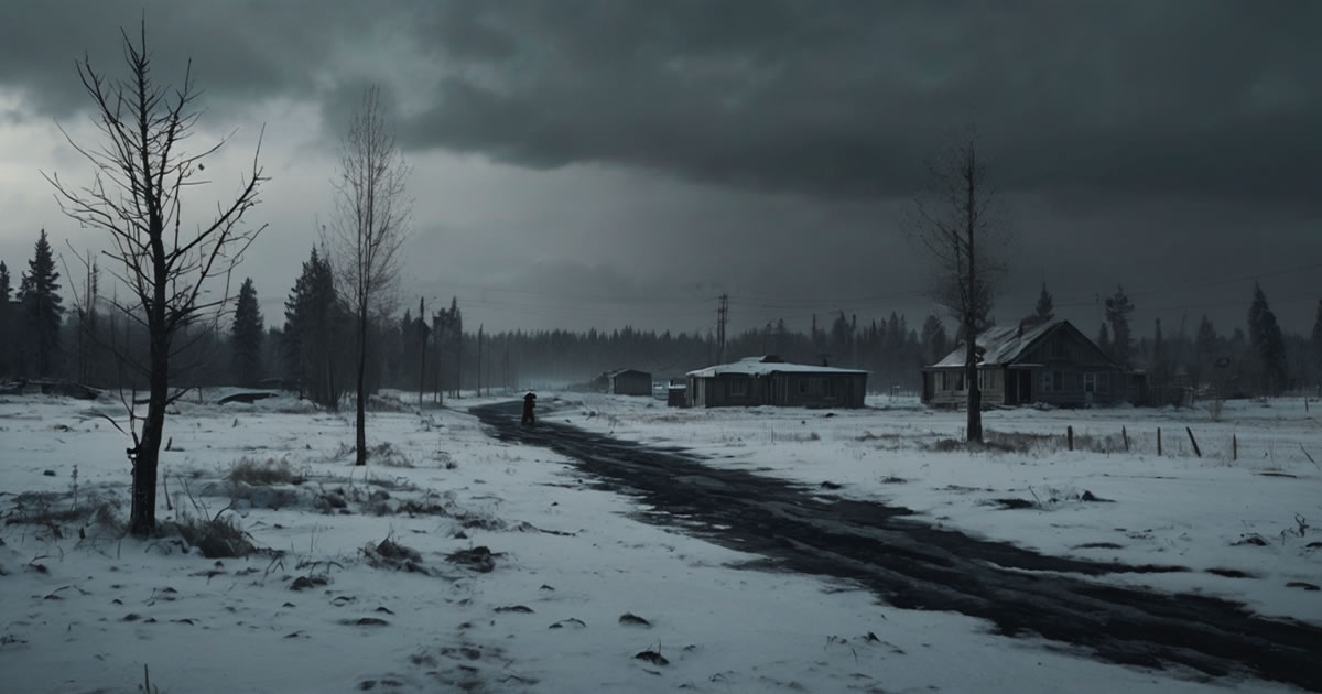 A neve preta da Sibéria – Quando o inverno vira pesadelo